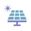 solar powered icon