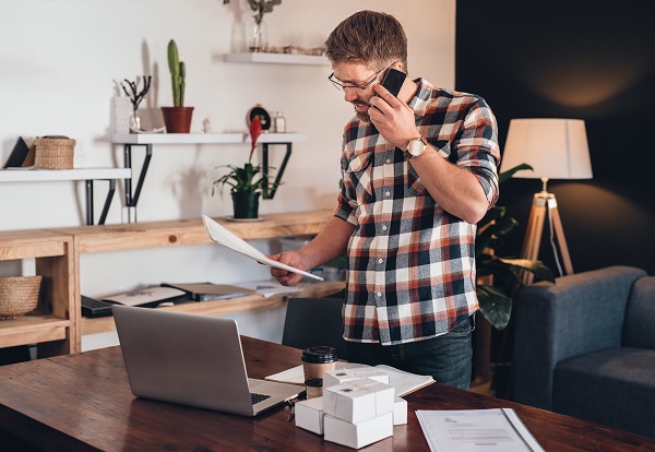 Who is responsible for the safety of staff members that are now working from home?