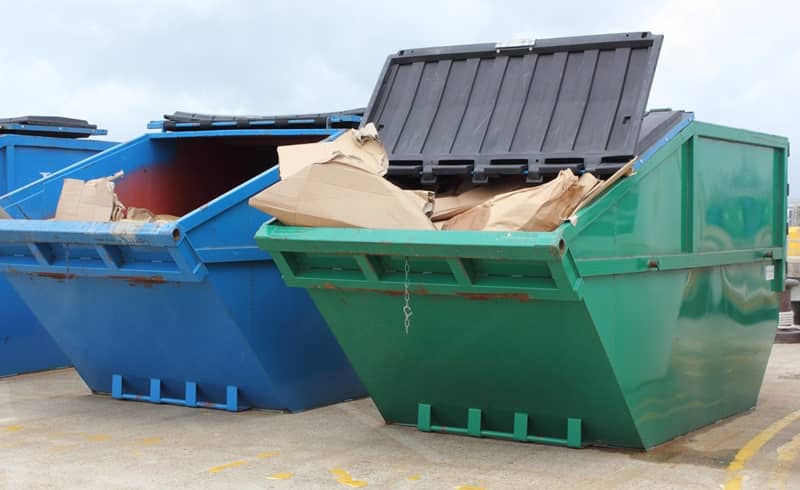 GPS trackers for skip bins